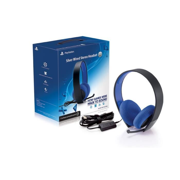 micro casque 7.1 ps4