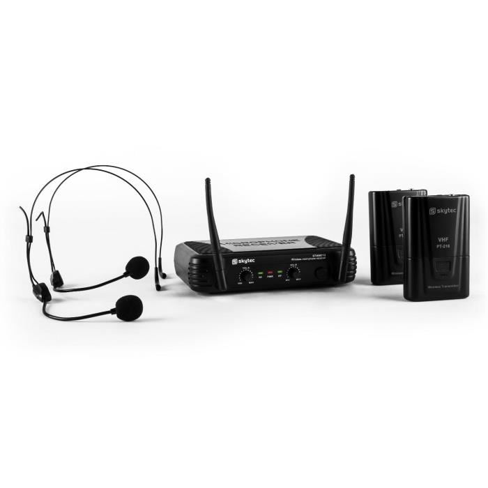 micro casque chanteur