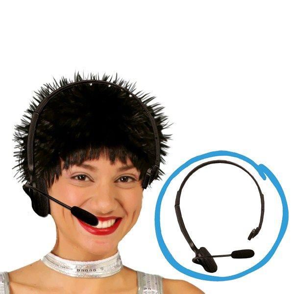 micro casque chanteur