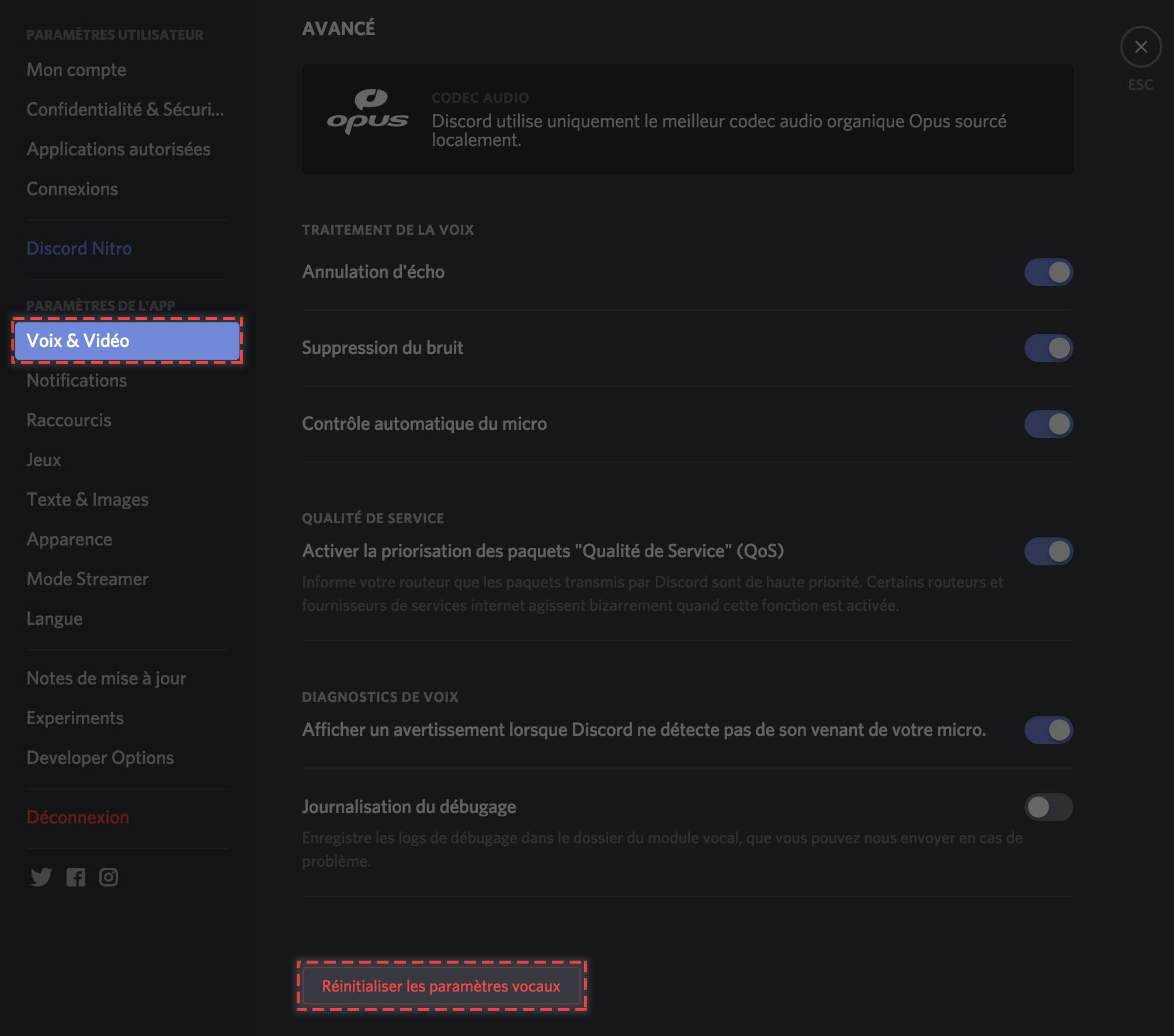 micro casque discord