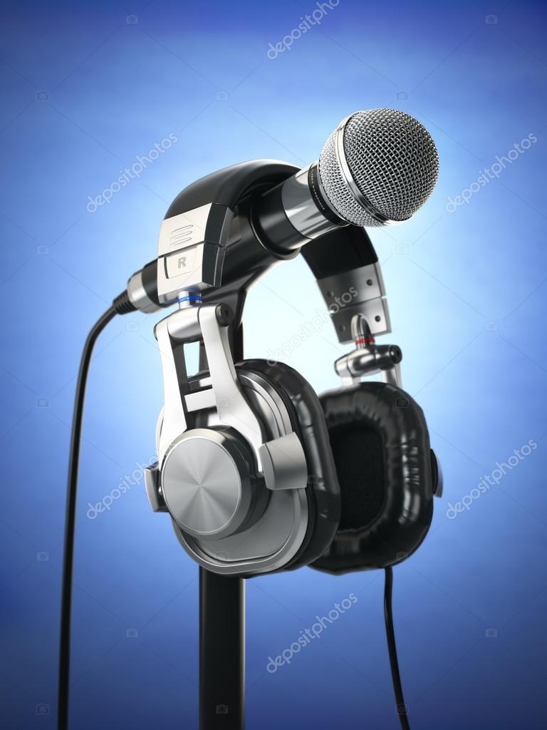 micro casque enregistrement