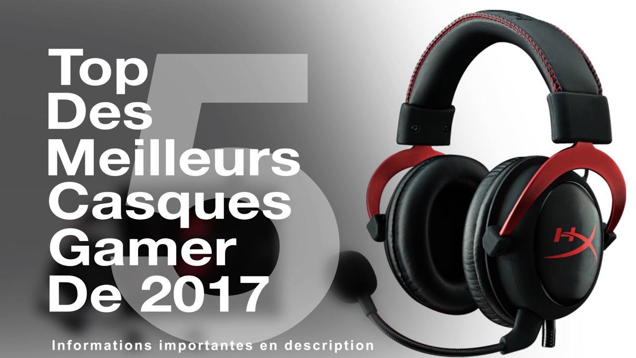 micro casque gaming 2017