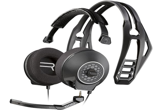 micro casque gaming plantronics rig 500 hs pour ps4