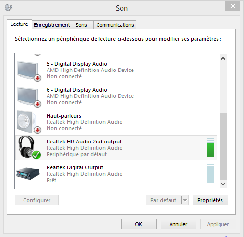 micro casque non detecte windows 7