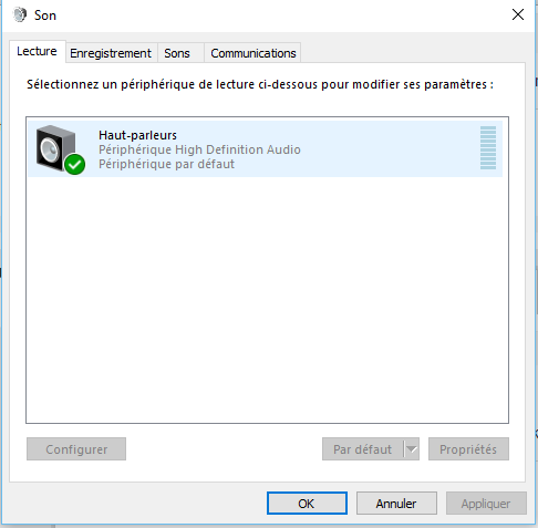 micro casque non detecte windows 8