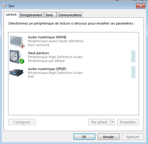 micro casque non detecte windows 8
