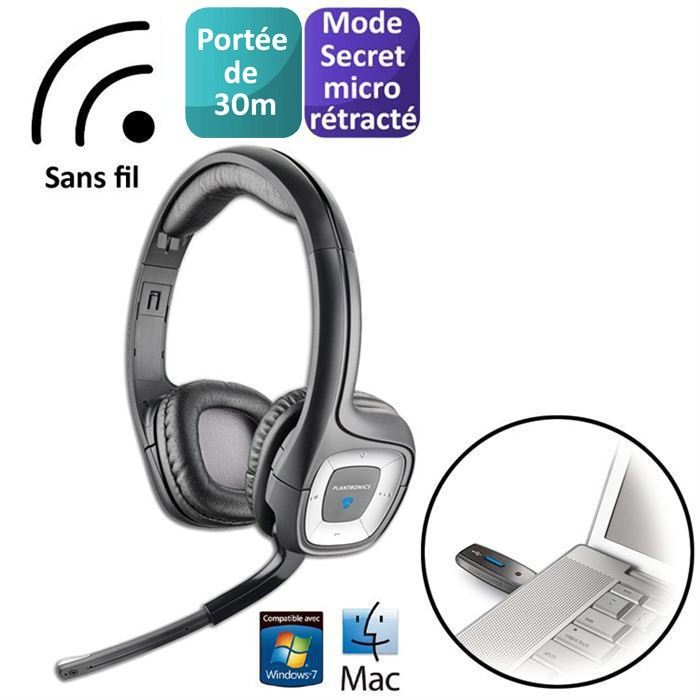 micro casque pc sans fil