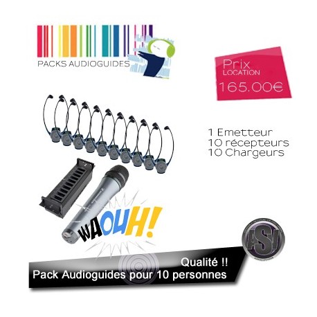 micro casque pour visite guidee