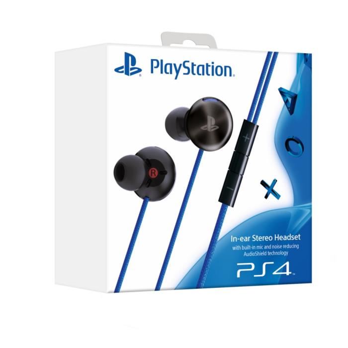 micro casque ps4 sony