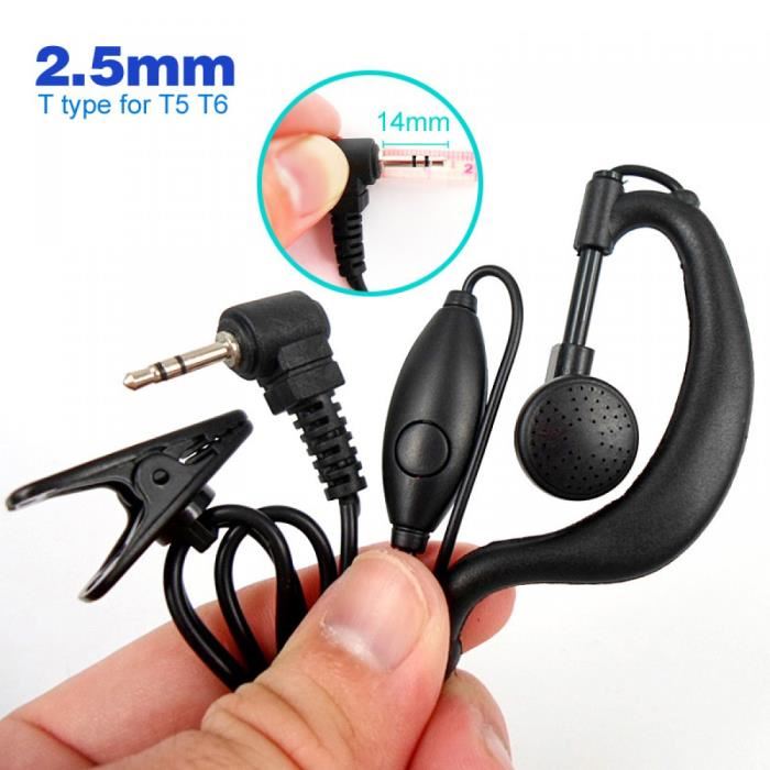 micro casque talkie walkie