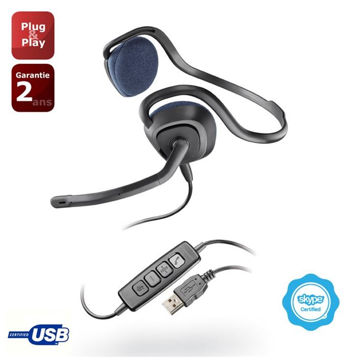 micro casque tour de cou