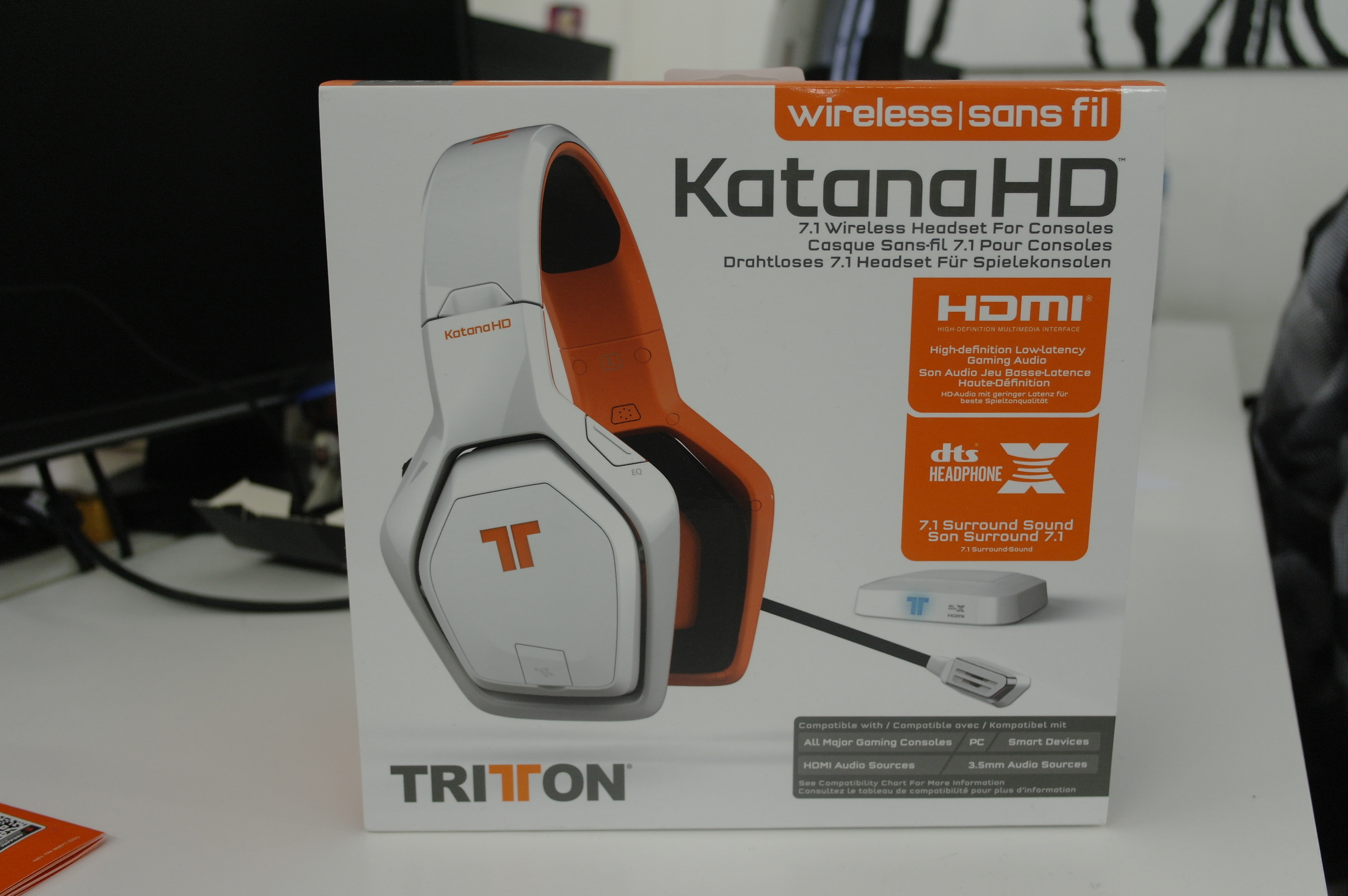 micro casque tritton katana 7.1 hd