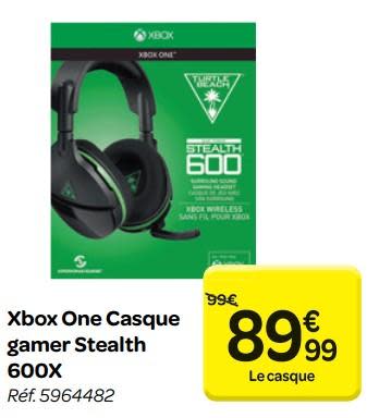 micro casque xbox one carrefour