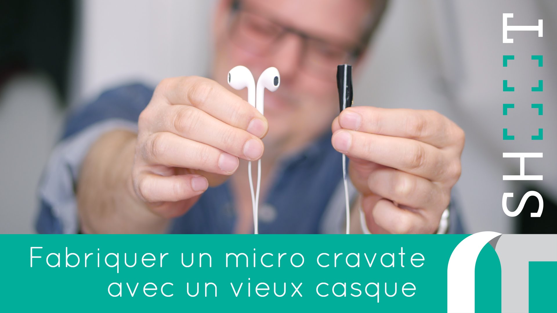 micro cravate ecouteurs