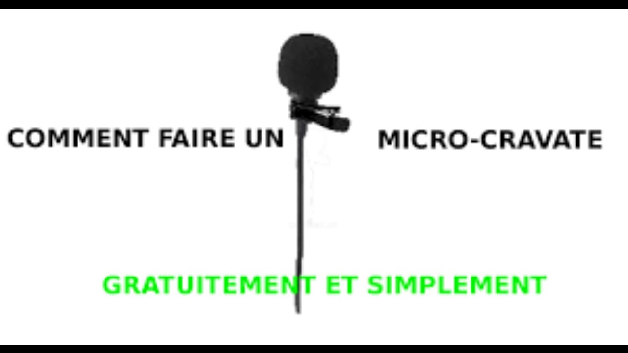 micro cravate ecouteurs