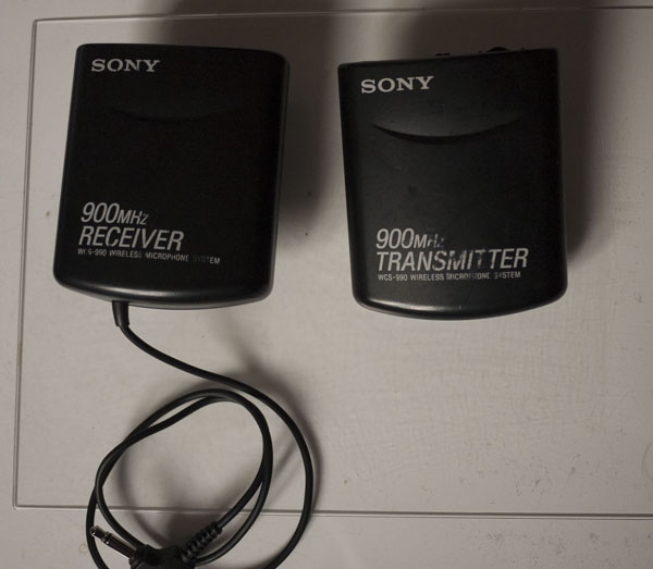 micro cravate hf sony