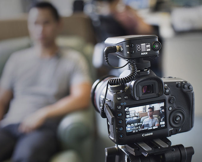 micro cravate pour canon 5d