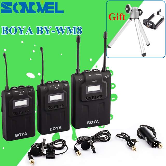 micro cravate uhf sans fil
