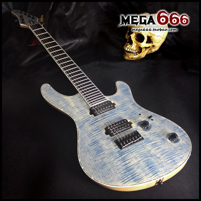 micro guitare 7 cordes