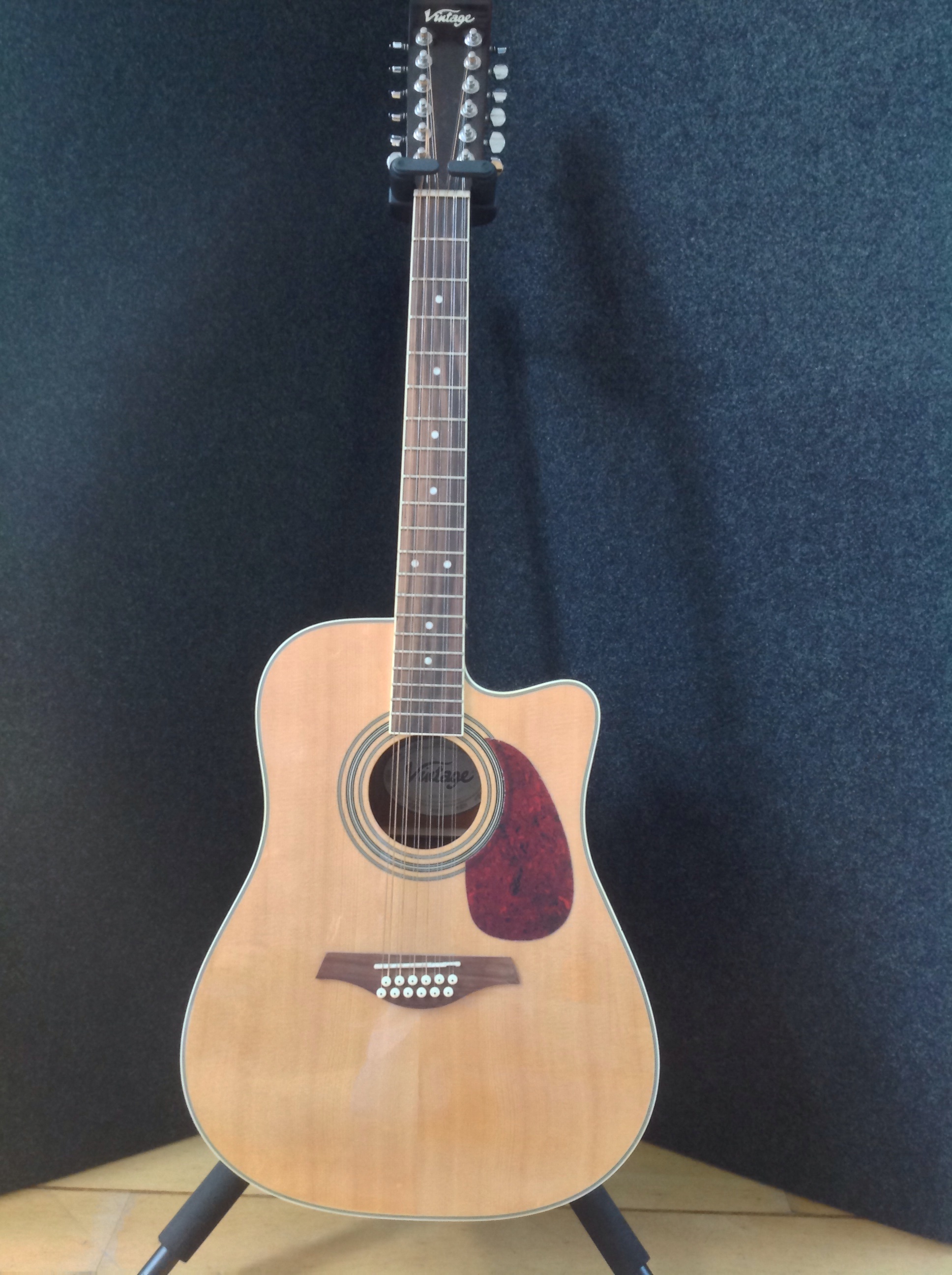 micro guitare acoustique 12 cordes