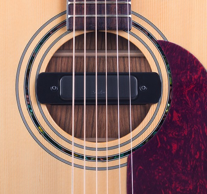 micro guitare acoustique rosace
