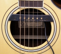 micro guitare acoustique rosace