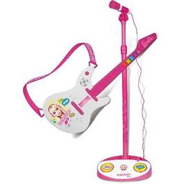 micro guitare barbie
