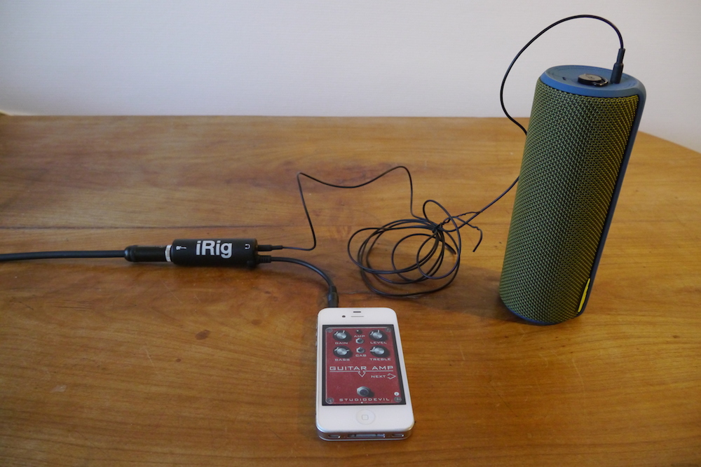 micro guitare bluetooth