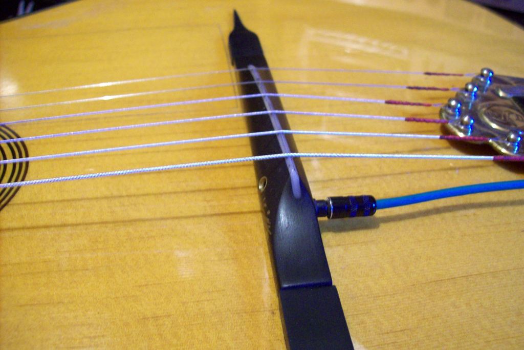 micro guitare bridge