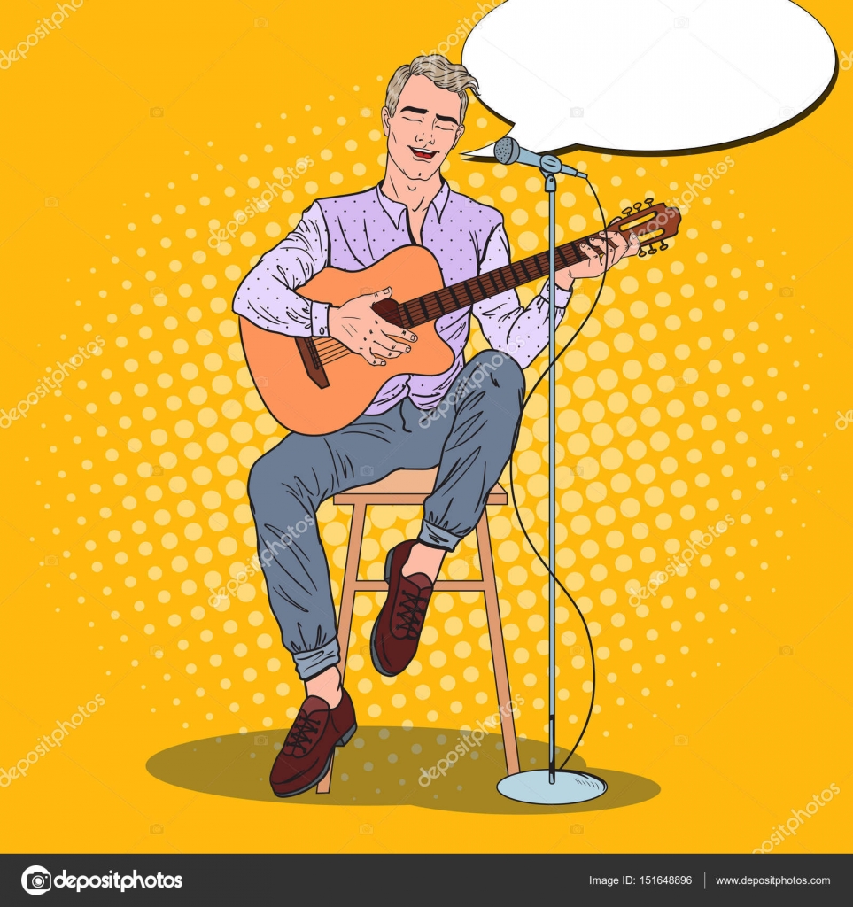 micro guitare chant