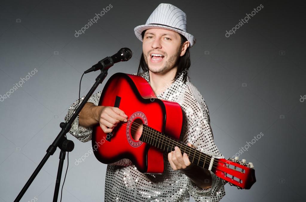 micro guitare chant