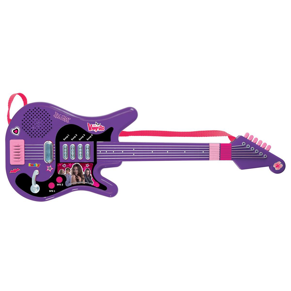 micro guitare chica vampiro