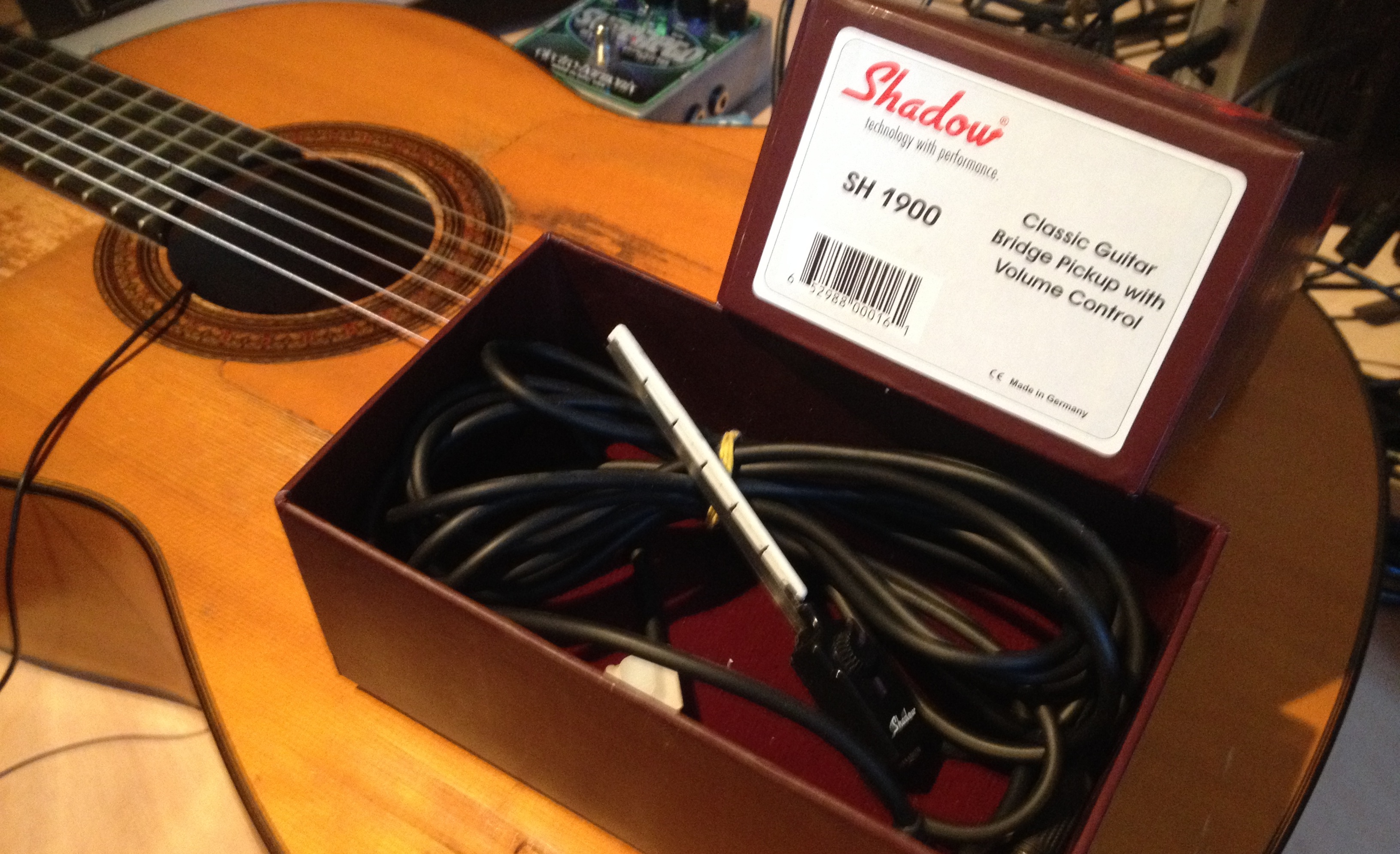 micro guitare classique shadow sh1900