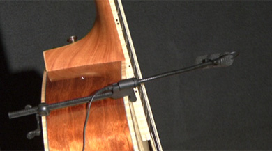 micro guitare col de cygne