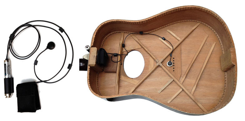 micro guitare electro acoustique