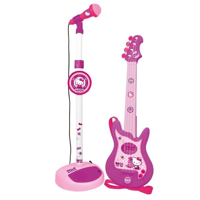 micro guitare fille