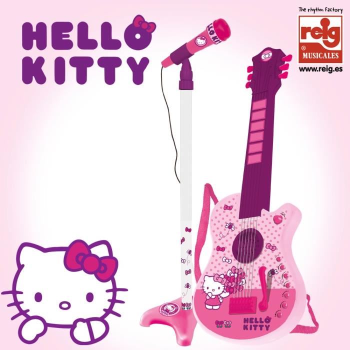 micro guitare fille