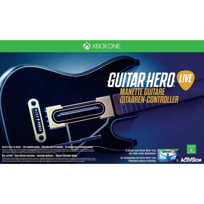 micro guitare hero live ps4
