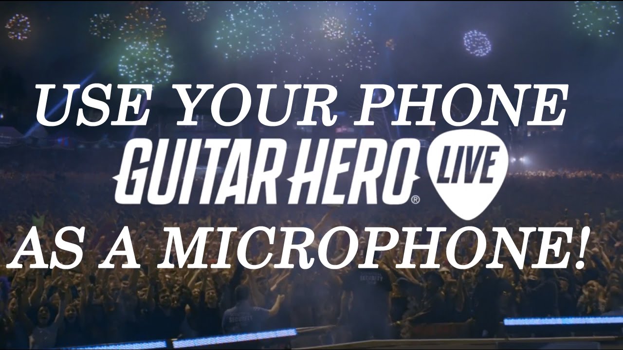 micro guitare hero live