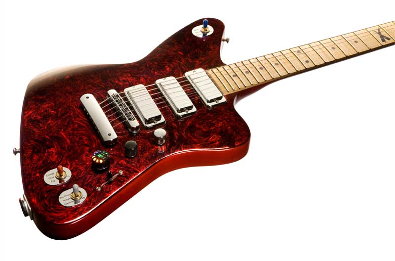 micro guitare hexaphonique