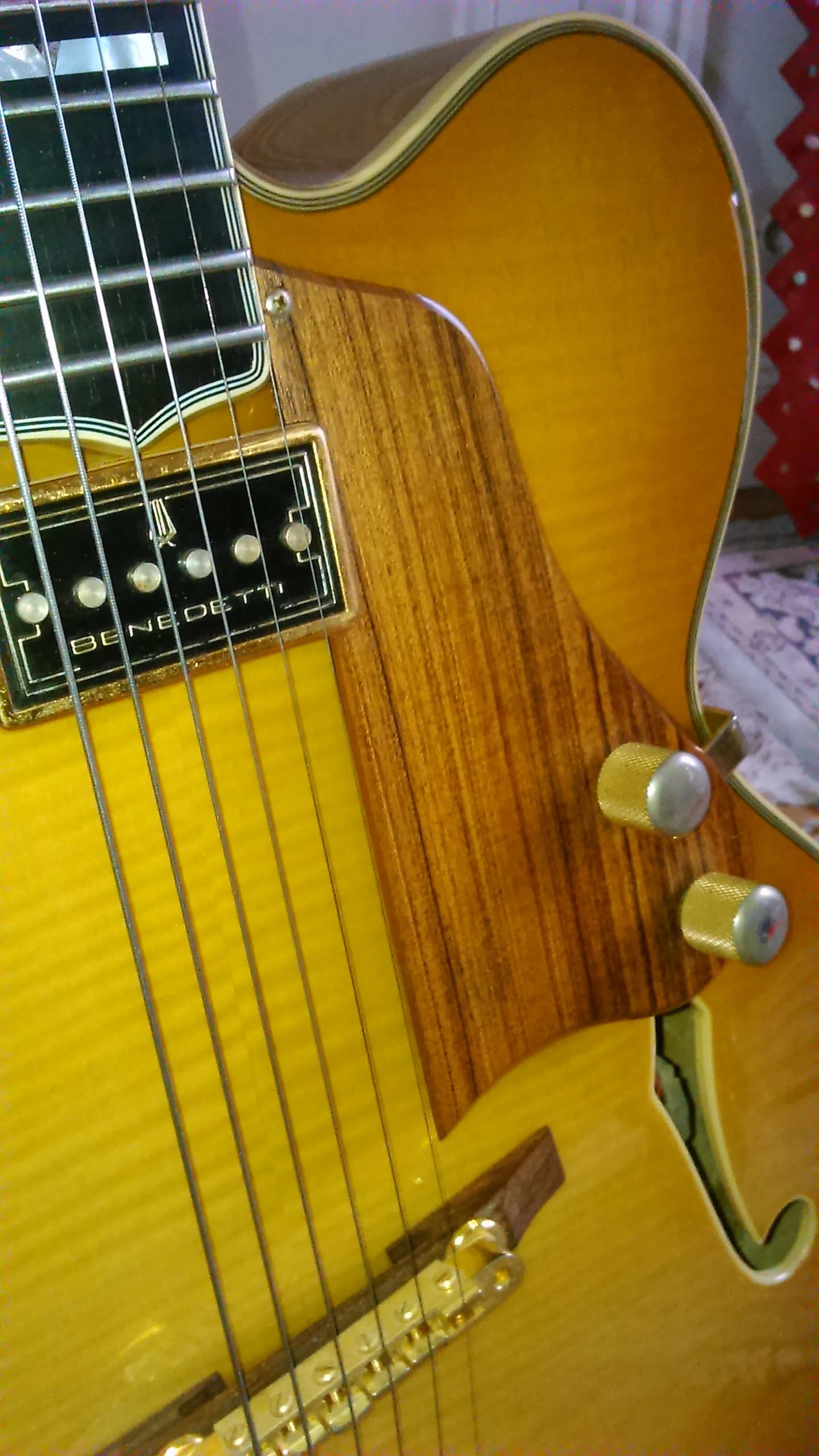micro guitare jazz