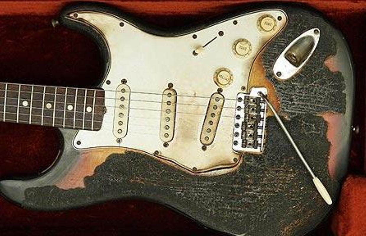 micro guitare jimi hendrix