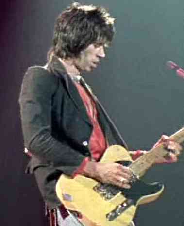 micro guitare keith richards