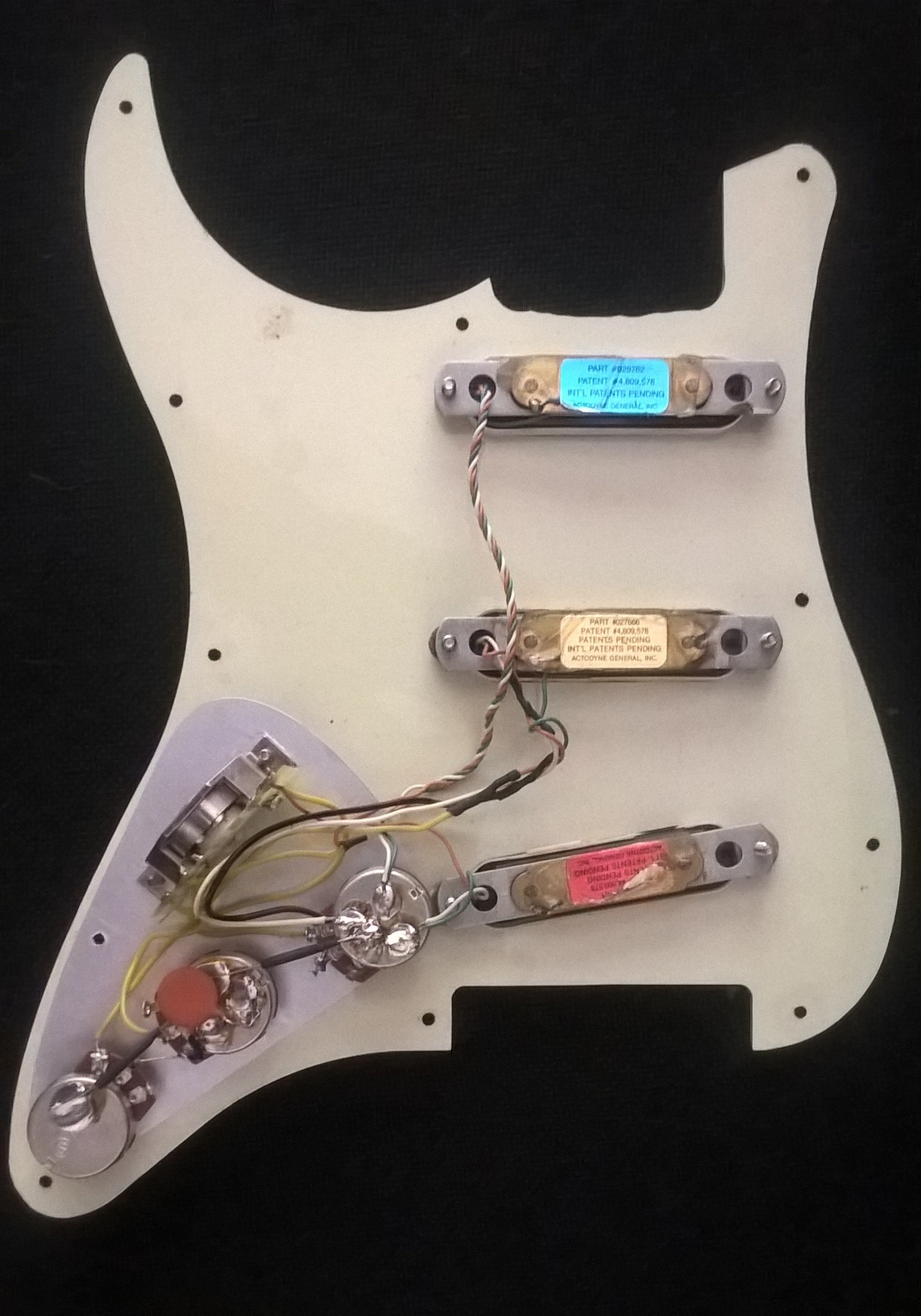 micro guitare lace sensor