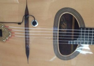 micro guitare manouche audio technica