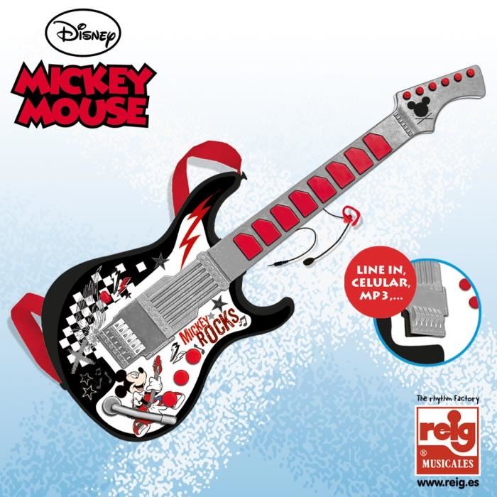 micro guitare mickey