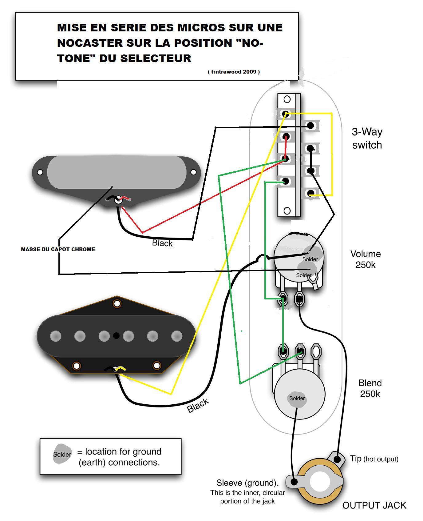micro guitare parallele ou serie