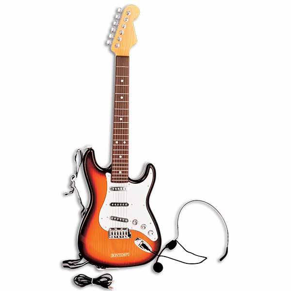 micro guitare rose