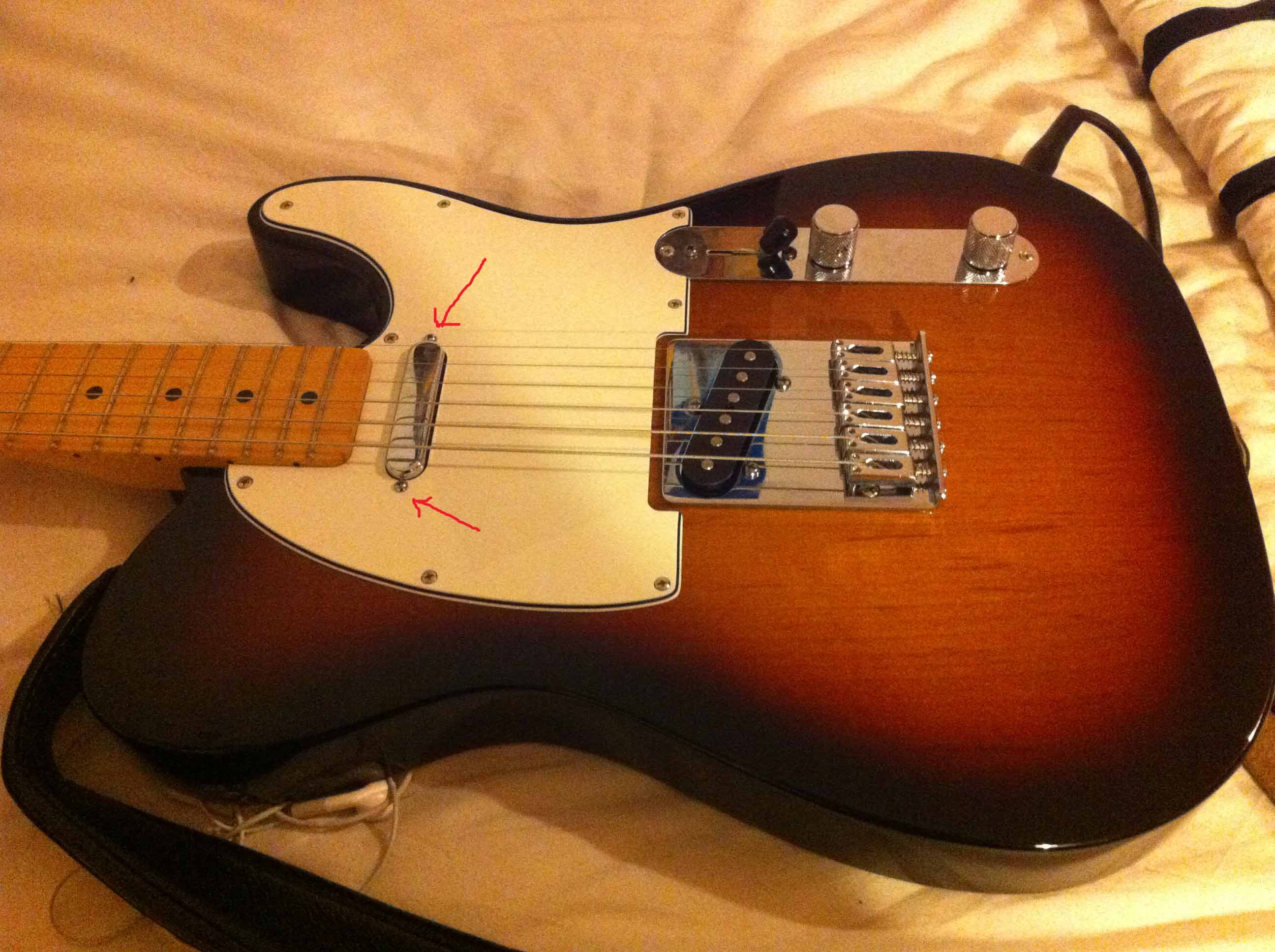 micro guitare telecaster