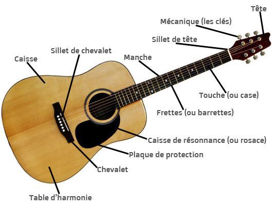 micro guitare vibre
